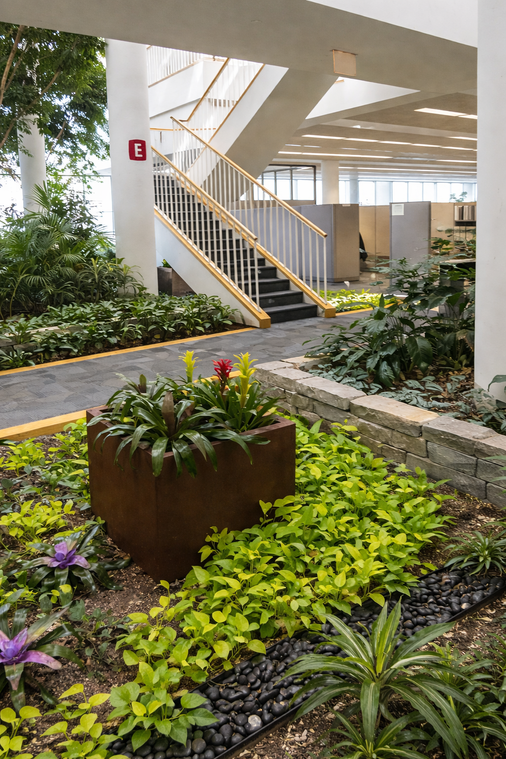 prepa de place pour l'usage vegetal