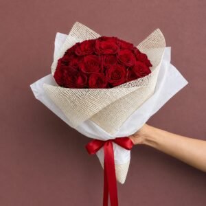 Bouquet de roses rouges Adorée — Flower Expert Maroc